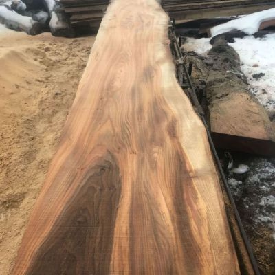 waney edge timber wood plank sawmill